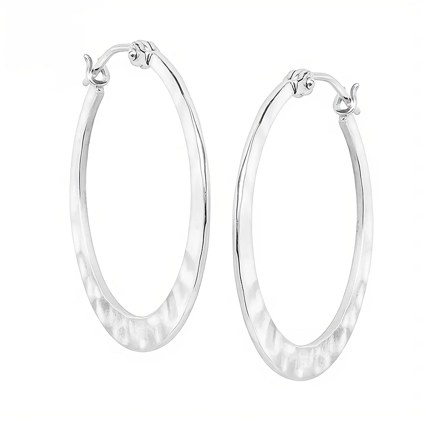 925 Silvery Simple Fashion Unique Ripple Earrings, Water Ripple Indentation Design, Lightweight Texture, Suitable for Daily Commute, Earrings for Women, Jewelry Gifts, Gift Exquisite Gift Box